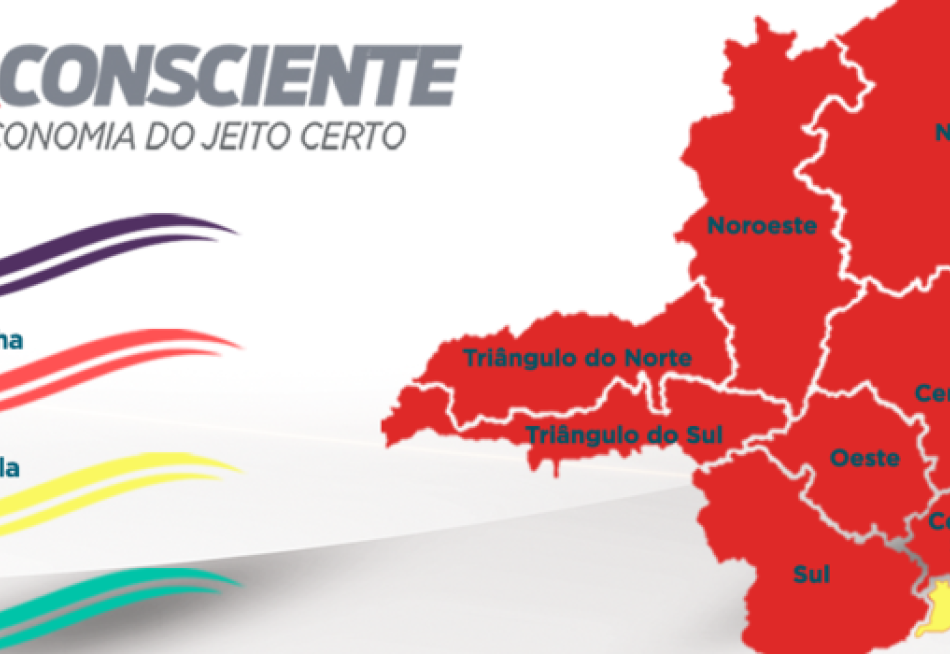 Começa a valer a partir deste sábado a decisão de manter 12 macrorregiões de Minas na Onda Vermelha