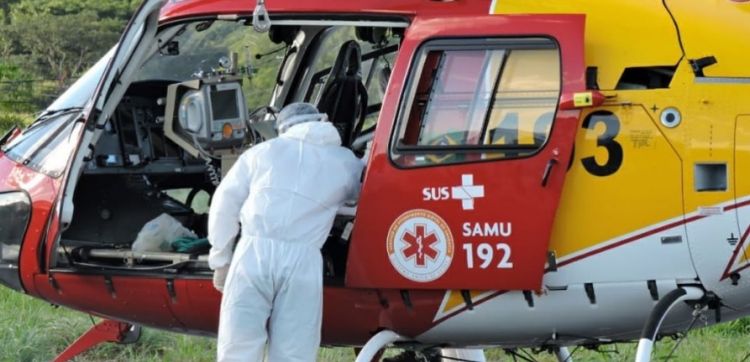 Pacientes de Coromandel, no Triângulo Mineiro, são internadas para tratamento da Covid-19 no HNSC