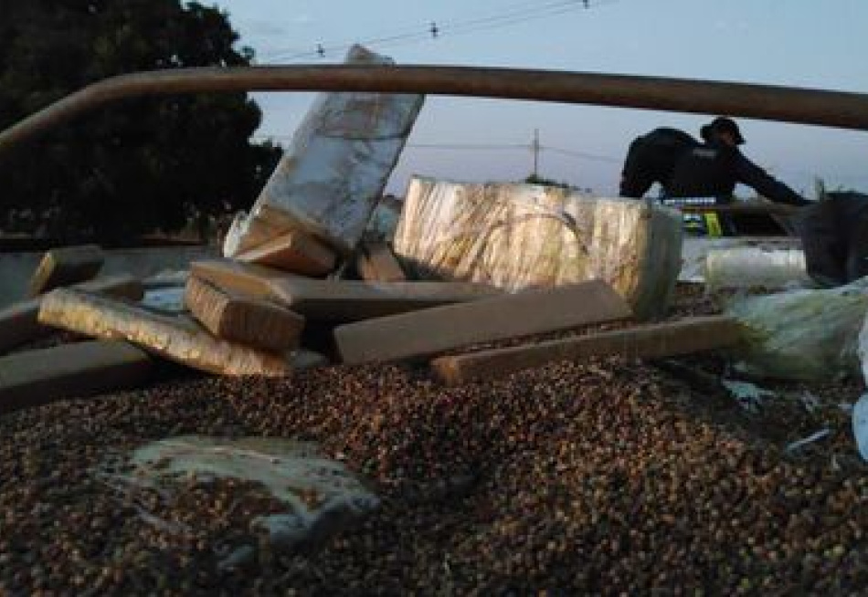 Polícia Militar Rodoviária do Mato Grosso do Sul realizou a maior apreensão de drogas da história do Brasil