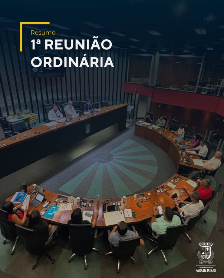 Vereadores definem comissões para atuação em 2025 na primeira reunião da nova legislatura