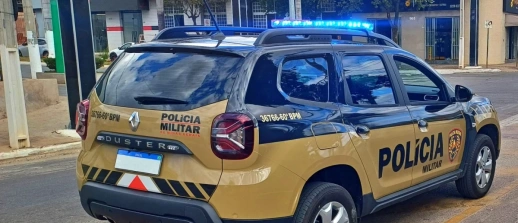 São José da Varginha – Polícia Militar prende suspeito com materiais furtados na área central