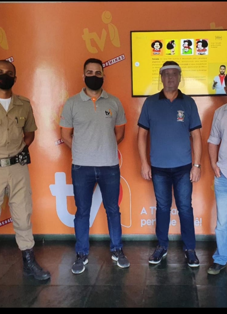 Polícia Militar, Secretaria de Educação e TVI definem realização da transmissão do Proerd