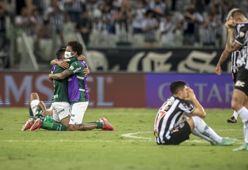 Atlético empata com o Palmeiras e adia o sonho do bicampeonato da Libertadores