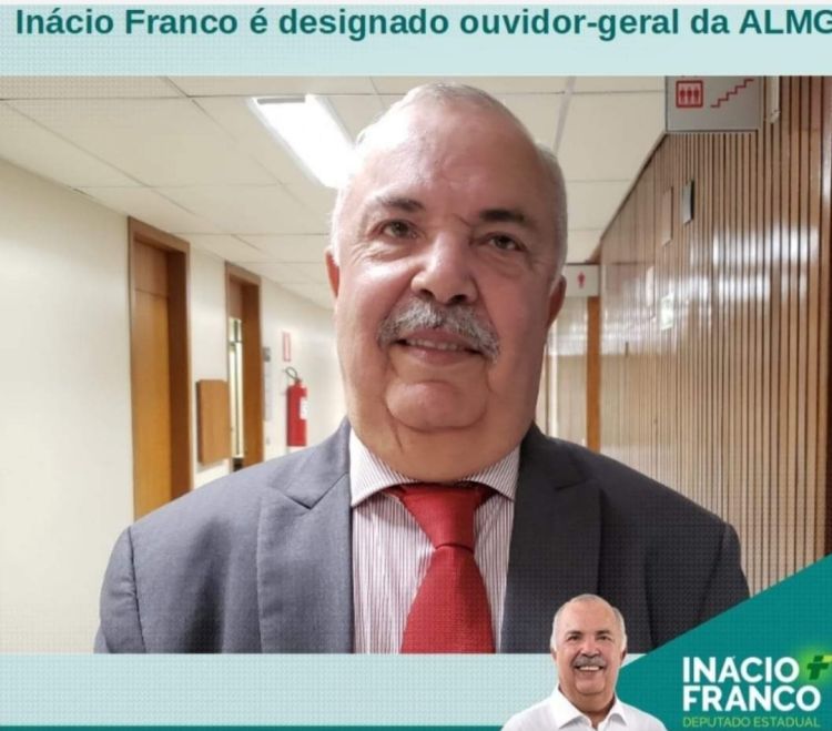 Ex-prefeito de Pará de Minas, deputado estadual Inácio Franco é nomeado ouvidor-geral da ALMG