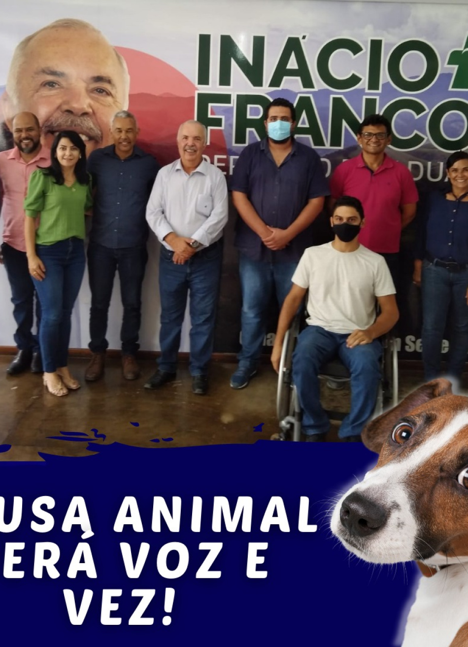 Defesa dos animais é tema de reunião entre o deputado Inácio Franco e  vereadores