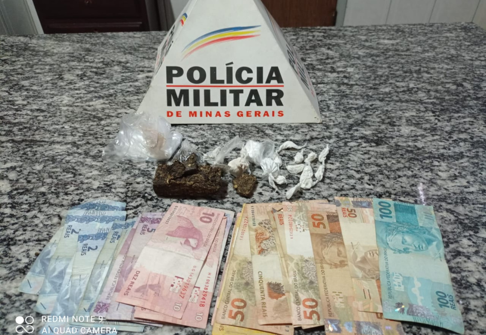 PM prende dois homens em Paineiras por tráfico de drogas