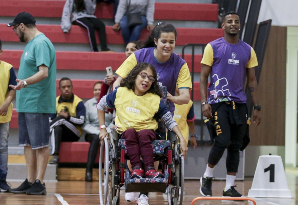 Poliesportivo Daniel Barbosa recebe neste sábado o Festival Paralímpico