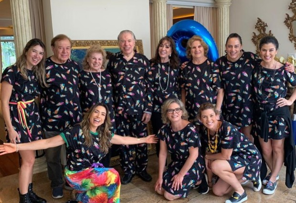 Silvio Santos completa 90 anos e recebe o carinho da família e dos amigos