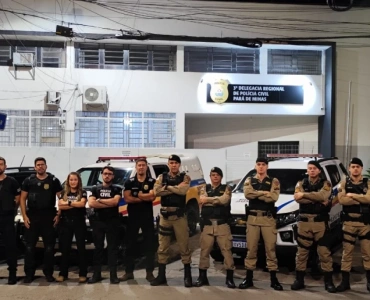 Polícia Militar realiza operação conjunta em Papagaios.