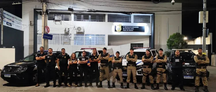 Polícia Militar realiza operação conjunta em Papagaios.