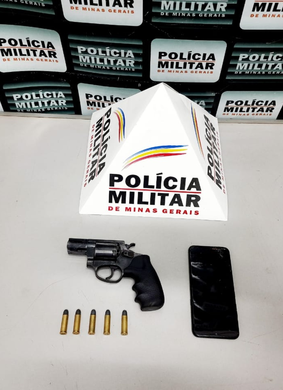 Rapaz é preso em Pará de Minas por porte ilegal de arma de fogo