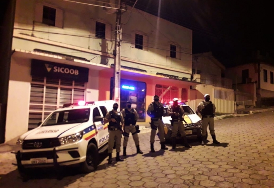 PM faz operação em conjunto visando a prevenção de explosões a caixas eletrônicos