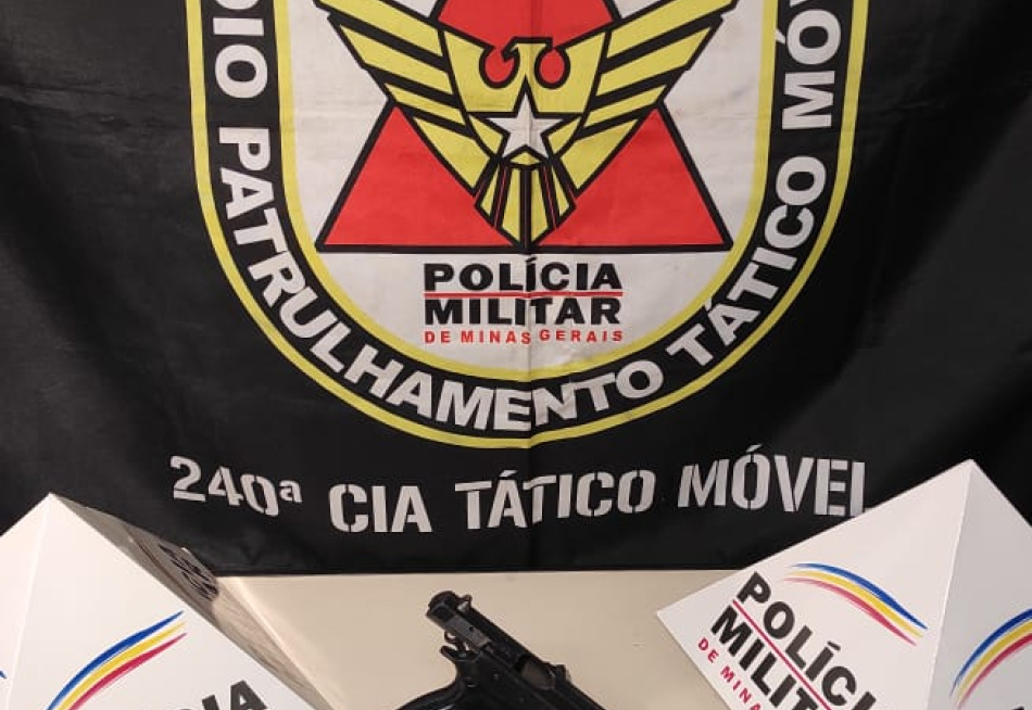 Mulher é presa em Divinópolis por porte ilegal de arma de fogo