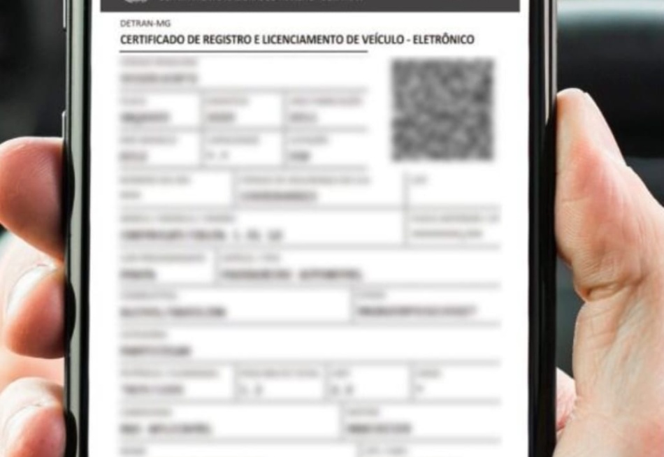 Minas Gerais suspendeu a exigência do Certificado de Registro e Licenciamento de Veículo referente ao ano de 2021