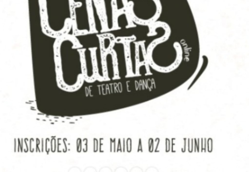 Inscrições para a 6ª Mostra Cenas Curtas de Teatro e Dança On-line de Pará de Minas começam nesta segunda-feira