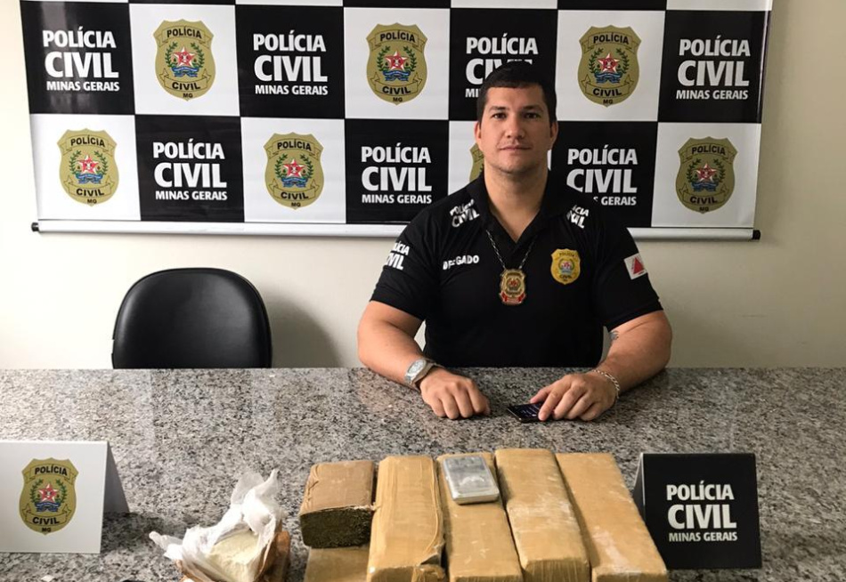Polícia Civil prende um dos principais traficantes de drogas de Formiga