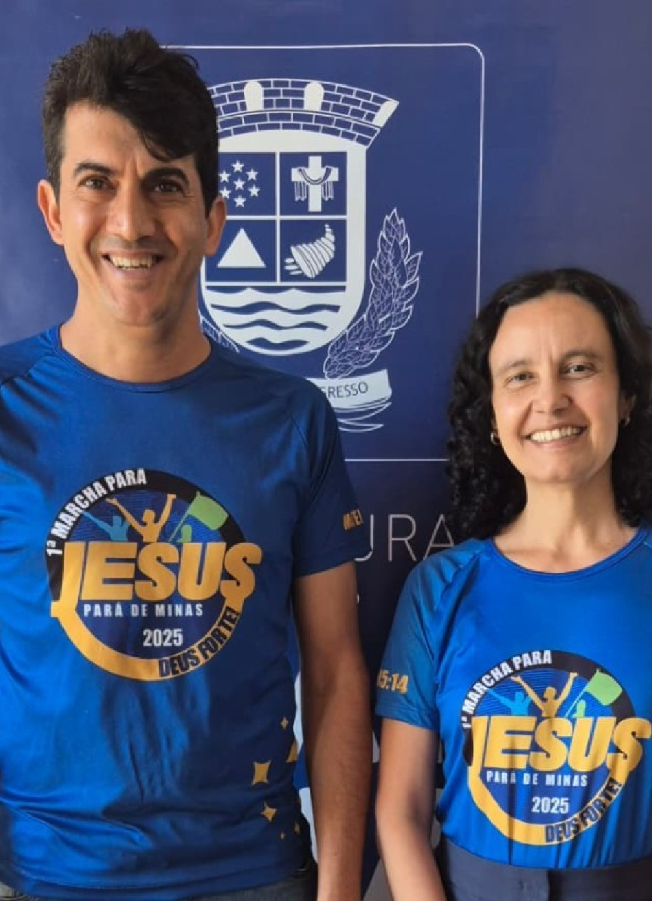 A primeira edição da marcha para jesus em Pará de Minas