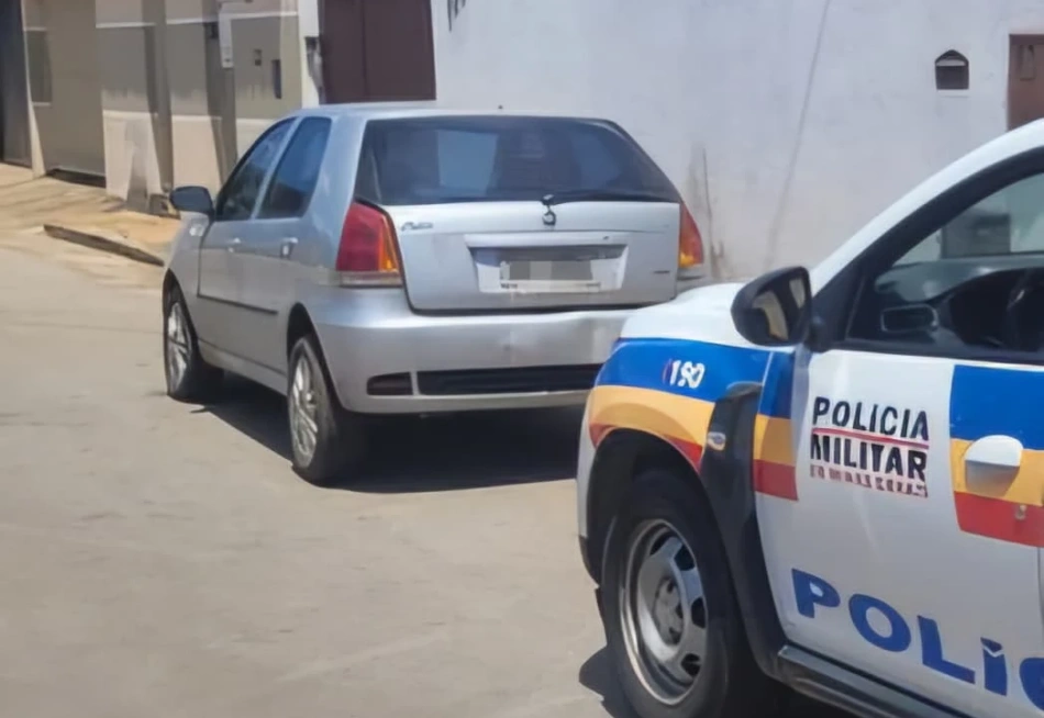 PITANGUI/MG – POLÍCIA MILITAR RECUPERA VEÍCULO ROUBADO
