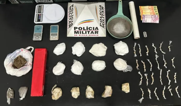 PARÁ DE MINAS – HOMEM É PRESO POR TRÁFICO DE DROGAS