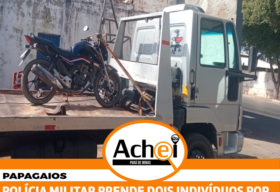 DOIS INDIVÍDUOS SÃO PRESOS POR FALSIDADE IDEOLÓGICA EM PAPAGAIOS