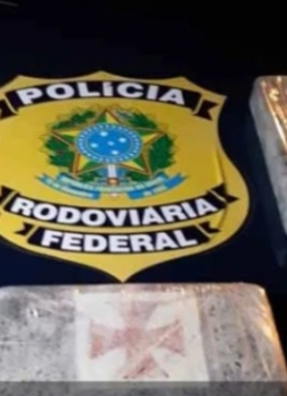 PRF apreende mais de 3 quilos de cloridrato de cocaína em João Monlevade