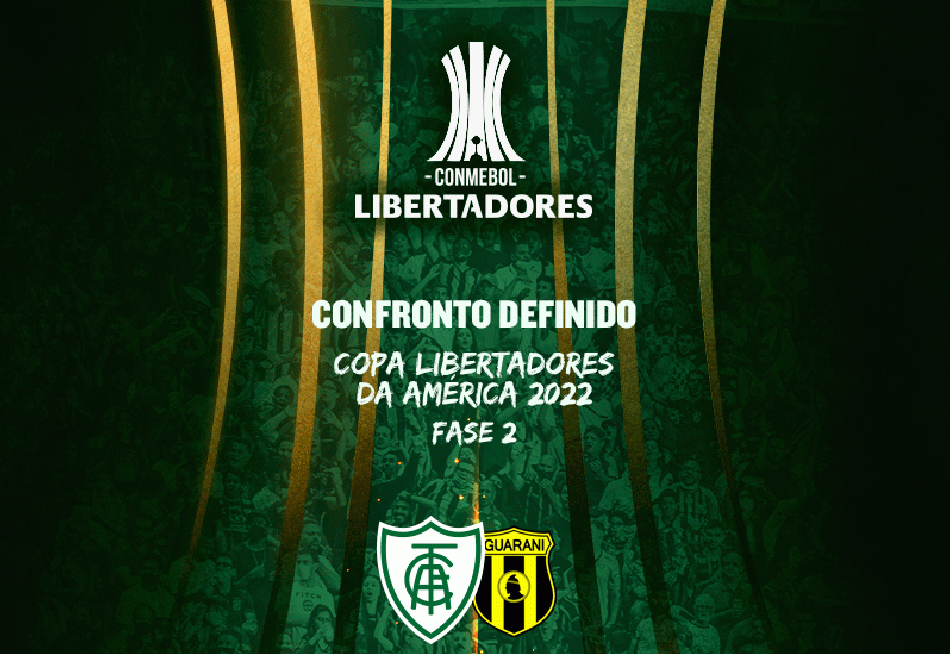 Guarani do Paraguai será o adversário do América na fase preliminar da Copa Libertadores