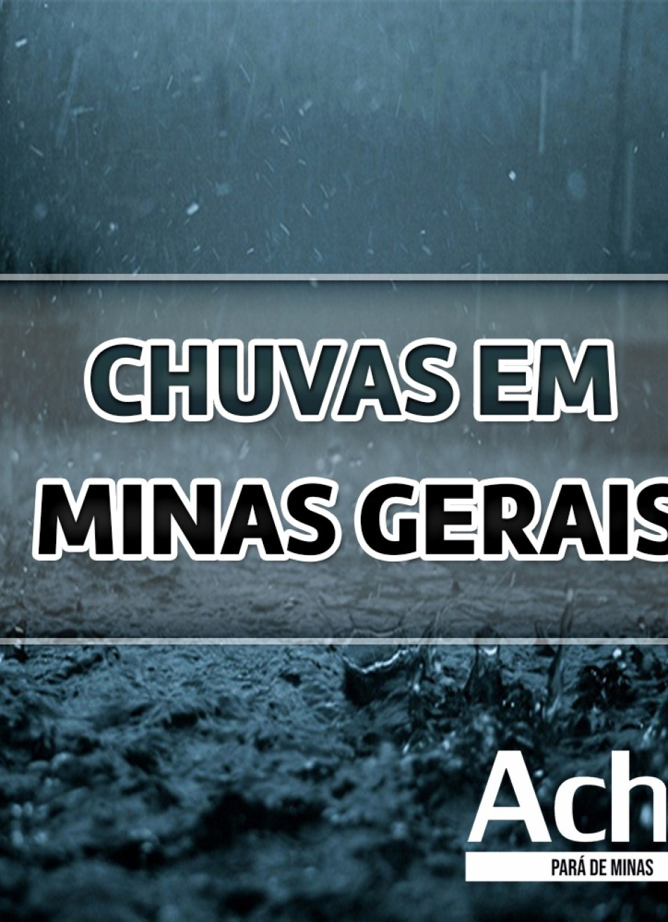 Chuvas fortes dos últimos meses deixam 420 cidades mineiras em situação de emergência