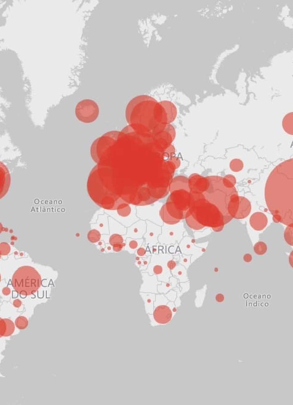 O mundo superou nesta segunda-feira a marca de 40 milhões de casos confirmados do novo coronavírus