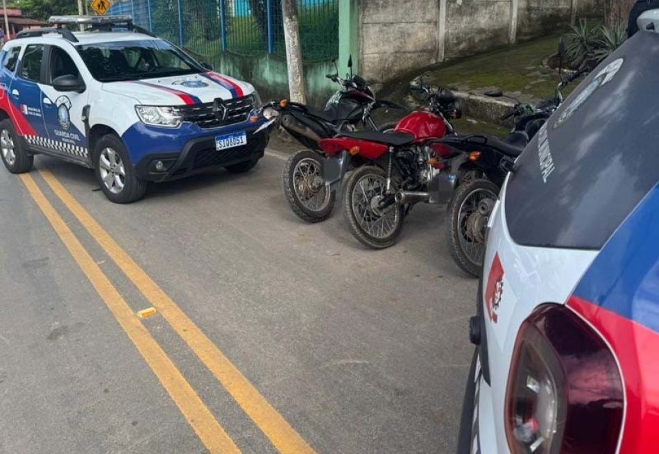 GCM realiza apreensão de motocicletas em Tavares e Limas do Pará: condutores realizavam manobras perigosas