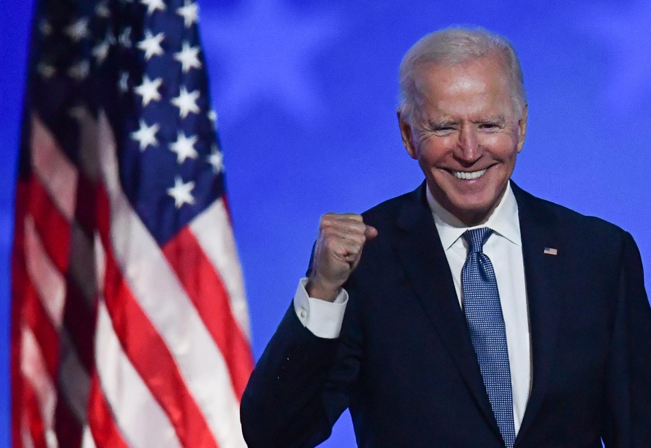 Joe Biden passou dos 270 delegados no colégio eleitoral e segundo projeções de diversos veículos de imprensa está eleito presidente do Estados Unidos