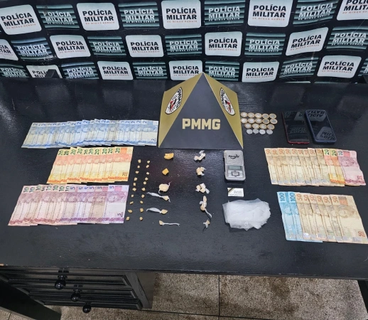 PM prende suspeitos por tráfico ilícito de drogas no bairro Vila Nossa Senhora Aparecida