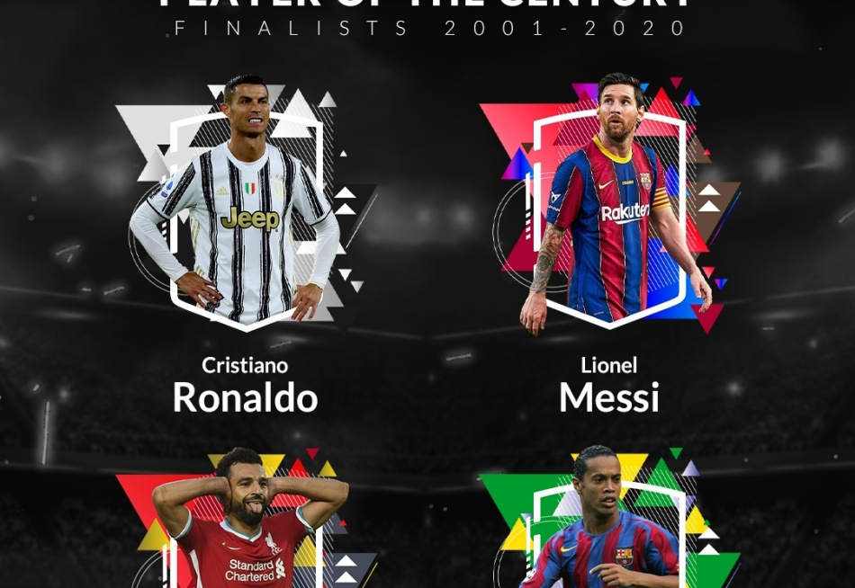 Ronaldinho Gaúcho é finalista do prêmio de melhor jogador do século XXI da Dubai Globe Soccer Awards