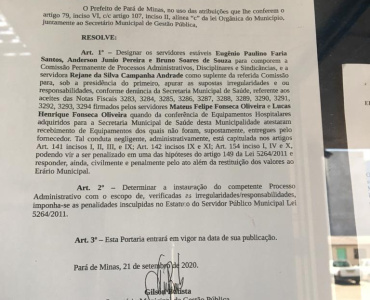 Secretário de Saúde declara que apuração sobre supostas irregularidades na aquisição de equipamento já está sendo resolvida
