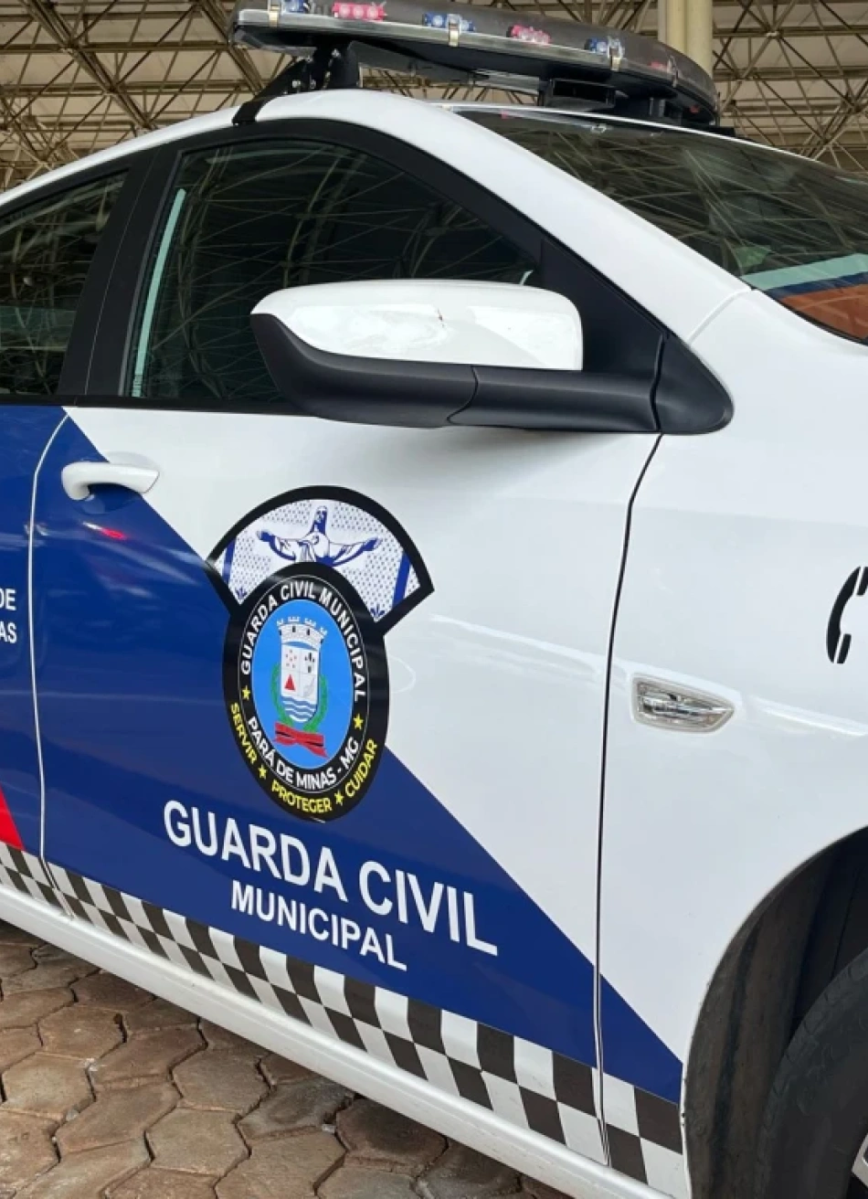 Guarda Civil prende homem por violência doméstica contra idosa em Pará de Minas