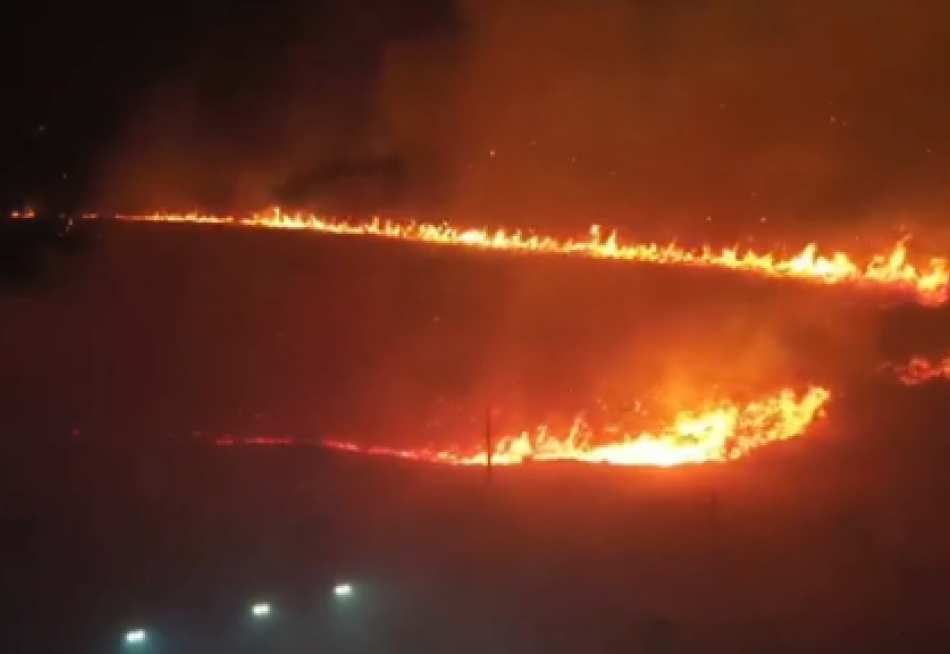 Bombeiro se fere em incêndio que destruiu 250 hectares em Pará de Minas