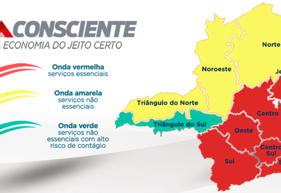 Secretaria de Estado de Saúde libera a abertura de comércio, atrativos culturais, atividades esportivas e eventos com até 30 pessoas