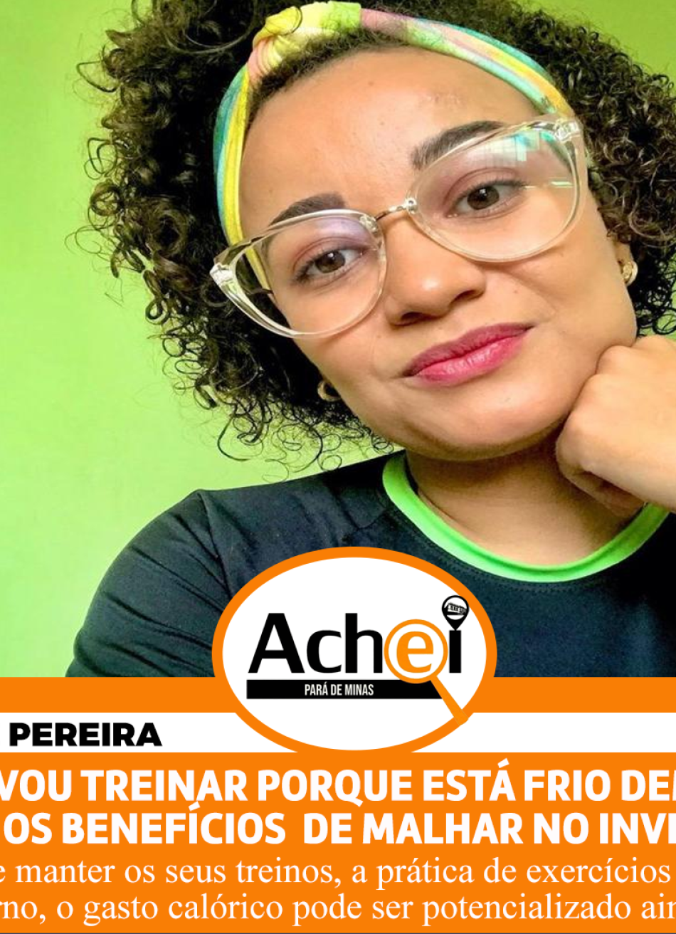 Frio e a preguicinha de se malhar no inverno.