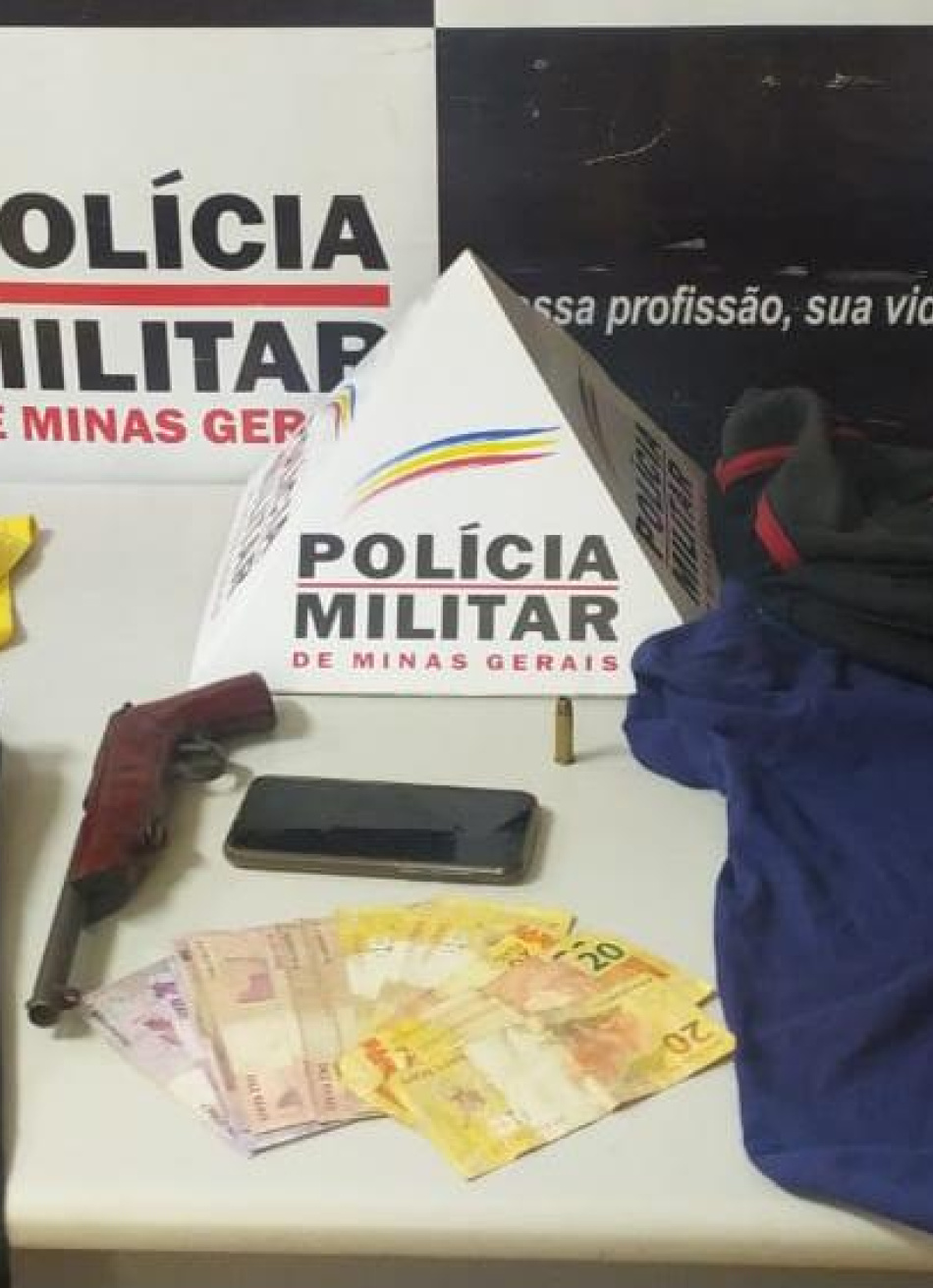 Acusados de roubo a um posto de gasolina são presos em Nova Serrana