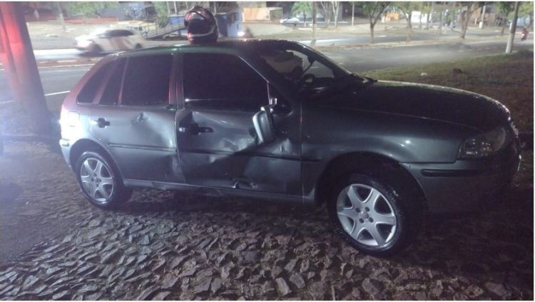 PM registra acidente de trânsito com vitima no bairro da Providência.