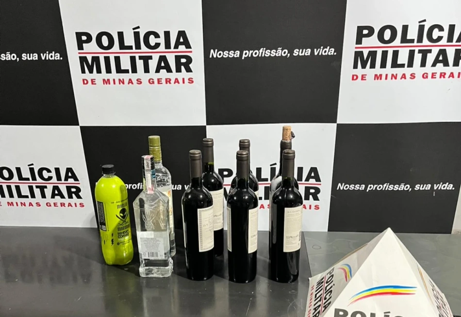 Polícia Militar realiza operação “Adegas do Crime” em Pitangui e prende dois homens