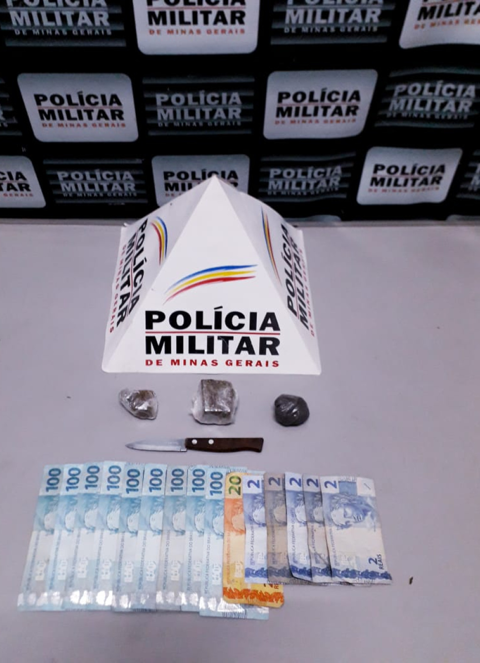 Rapaz é preso no bairro Recanto da Lagoa acusado de tráfico de drogas