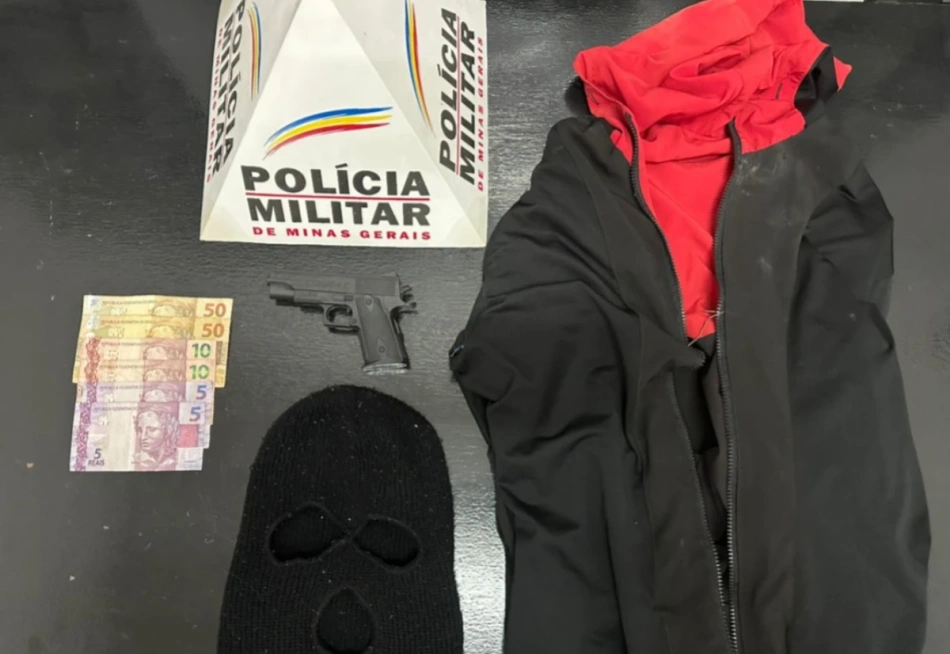 Pará de Minas – Homem é preso após tentativa de roubo em dois comércios