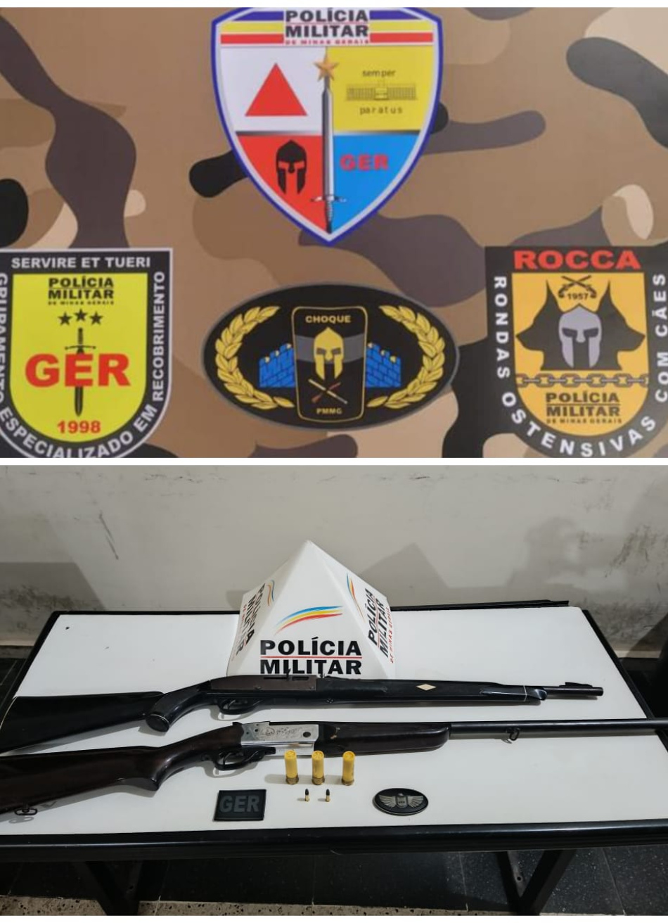 PM prende suspeito por porte ilegal de arma de fogo em Igaratinga.